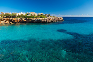 Mallorca beach at the day