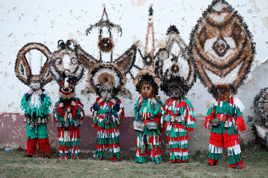 Masquerade festival in Zemen, Bulgaria.