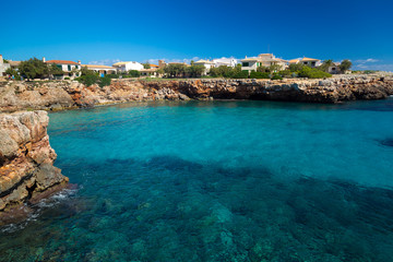 Mallorca beach at the day