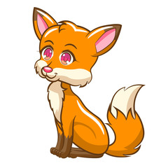 Fox vector clipart