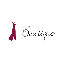 fashion, boutique logo design vector