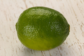 Ripe green lime