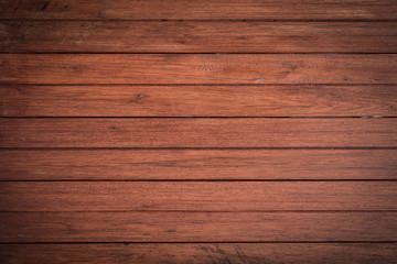 Dark brown wood background, old wood planks.