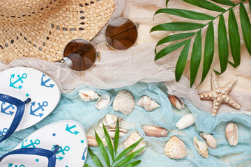 Vacation concept with marine theme