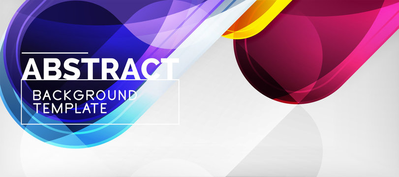 Techno lines, hi-tech futuristic abstract background template with arrow shapes