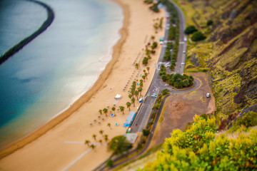Fototapeta premium Beautiful view upon coastal beach