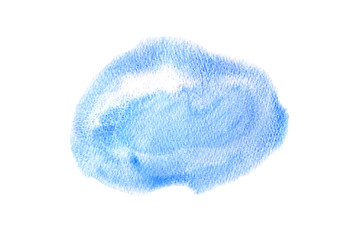 Abstract watercolor on white background.