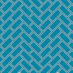 Japanese Zigzag Rectangle Art Seamless Pattern