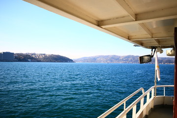 View of the islands from the ferry.