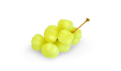 star gooseberry on white background.
