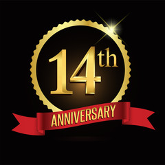 14th golden anniversary logo