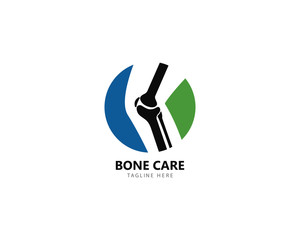 Bone Health logo designs concept, Bone Treatment vector icon 