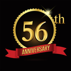 56th golden anniversary logo