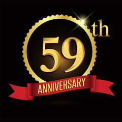 59th golden anniversary logo