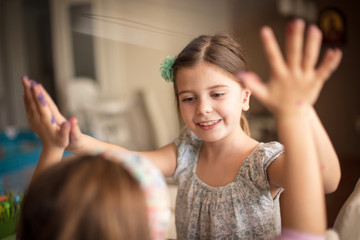 Fototapeta premium We succeeded.