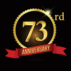 73rd golden anniversary logo