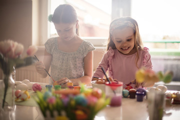 Easter is full of warm colors.