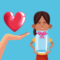 Kid donation and charity