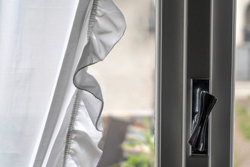 curtain window background