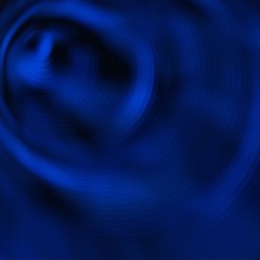 glowing dramatic deep blue ring. abyss.