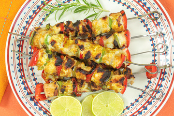 brochette de volaille