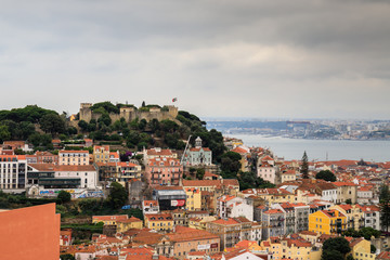 panorama di Lisbona - Portogallo