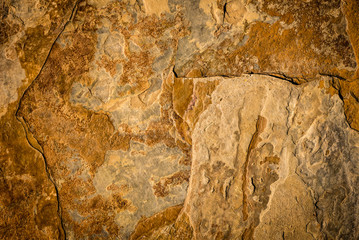 Hintergrund Fels Wand braun