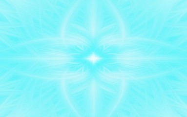 geometric turquoise pattern background fractal. smoke ornament.