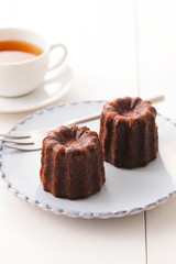 カヌレ　cannelé de Bordeaux