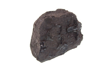 coal isolated on white background