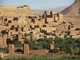 Ksar of Ait Ben Haddou in center Morocco has been a UNESCO World Heritage Site sine 1987. Walking through the little streets is a fairy Tale experience