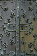 The Door of the Sacristy of Zagreb Cathedral 