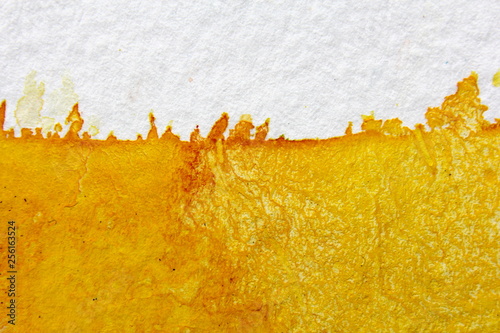 Yellow Watercolour Background