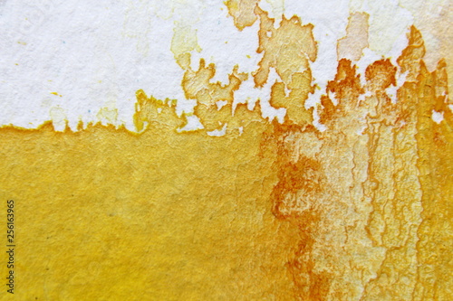 Yellow Watercolour Background