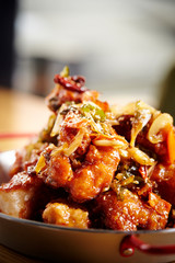 chicken  and vegetables