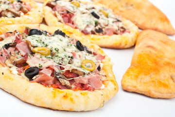 different kind of pizzas
