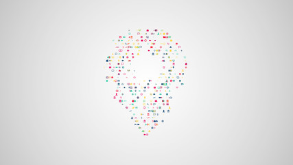 geo position point from sets of symbols of modern life