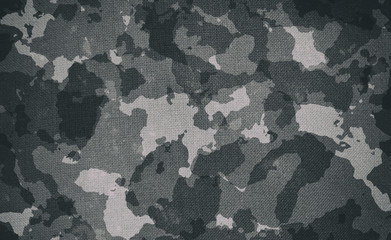 Dirty camouflage fabric texture for background