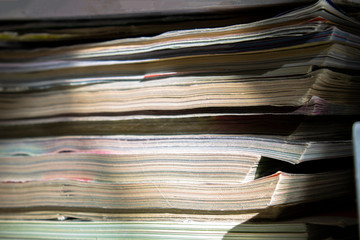 paper, stack, magazine, pile, newspaper, magazines, document, business, media, heap, information, white, isolated, papers, publication, page, education, book, old, file, news, office, documents, read,