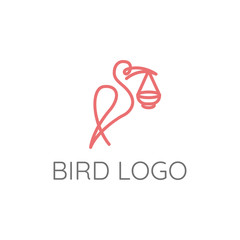 Fototapeta premium Bird logo 1