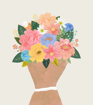 Flower Bouquet for your love