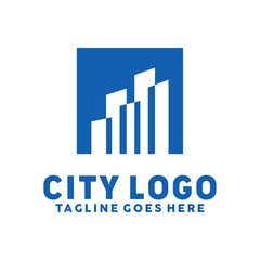 City Logo / Apartment Icon / Building Symbol Design Inspiration