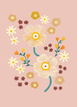 Gouache Flowers