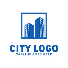 City Logo / Apartment Icon / Building Symbol Design Inspiration