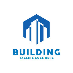 City Logo / Apartment Icon / Building Symbol Design Inspiration