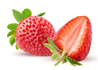 Strawberry whole and one three quarters