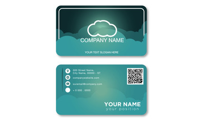 business card cloud