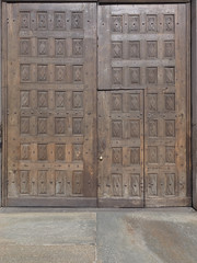 Palazzo Reale door in Turin
