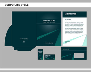 Corporate style, business, brand
