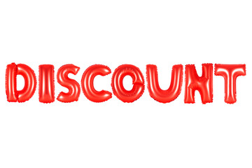 discount, red color